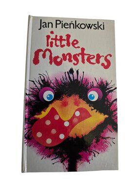 Little Monsters Jan Pienkowski Hardcover Children's Vintage Kids Picture Book